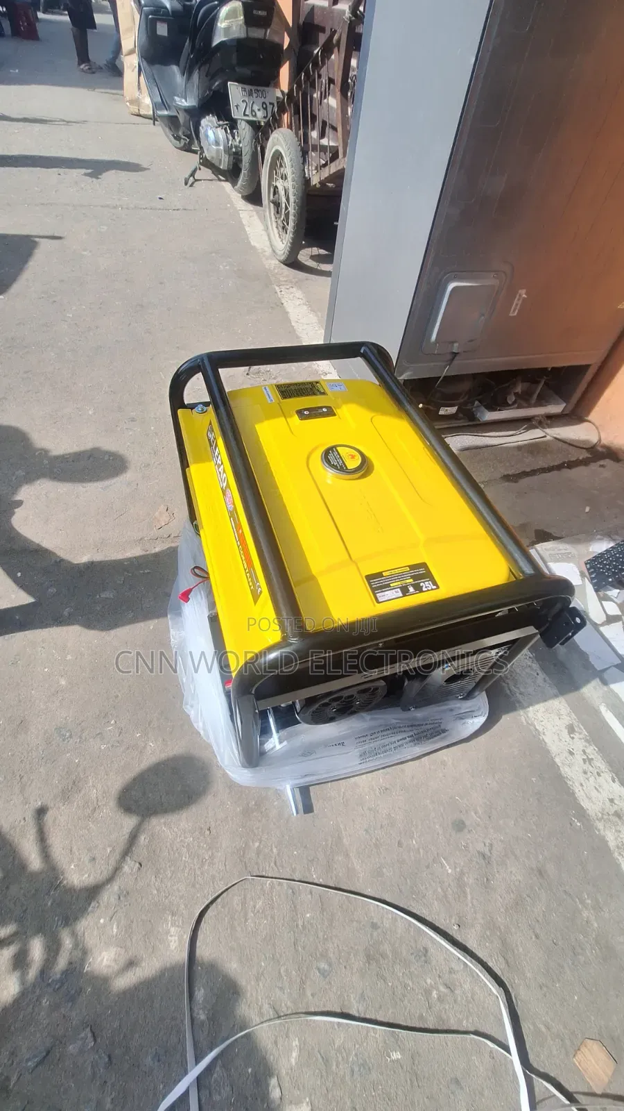 New Elepaq 7kva Generator With Key Full Copper (SV22000E2) Big Engine