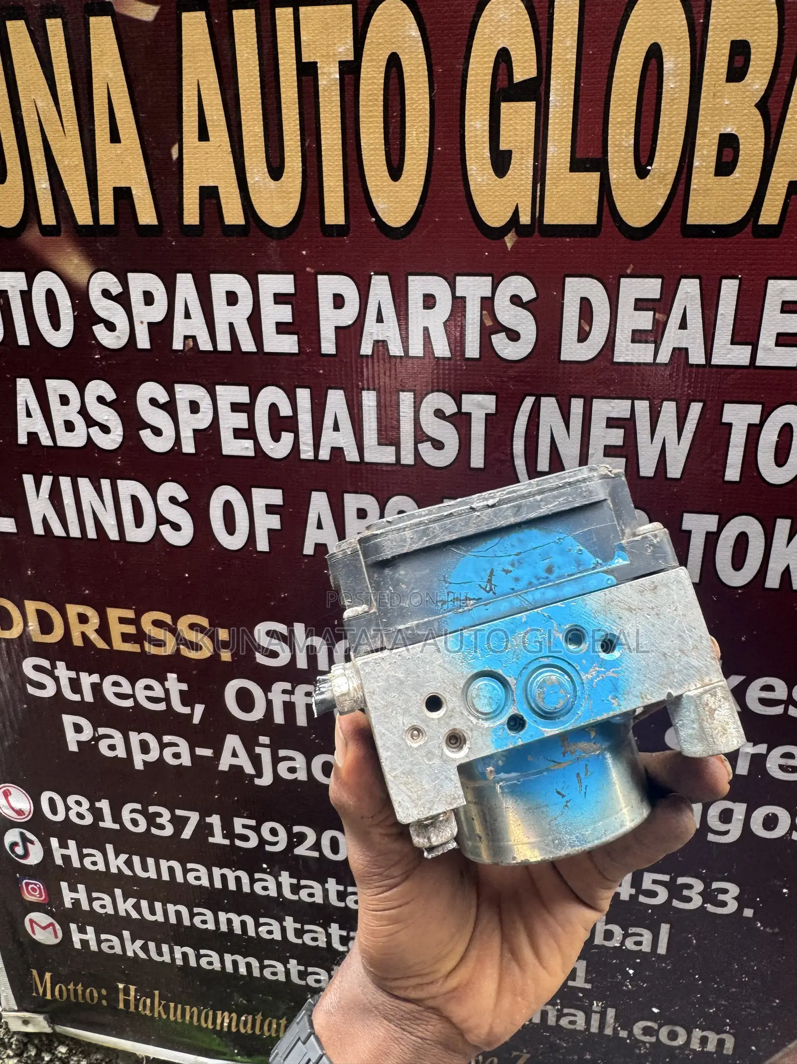 Toyota Hilux ABS Controller/Pump 2016–2017 Model