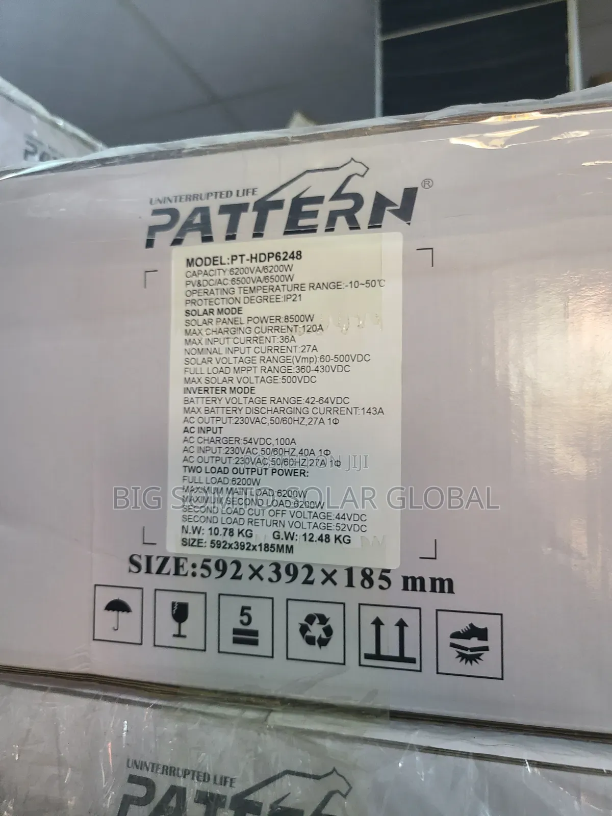 6.2kva/48v Pattern Hybrid Inverter