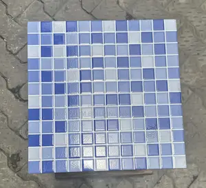 33/33 Marina Azule Glaze Ceramic Pool Tiles