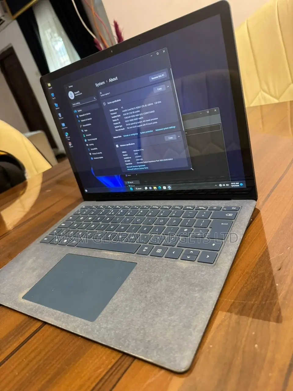 Laptop Microsoft Surface Laptop 3 8GB Intel Core i5 SSD 256GB