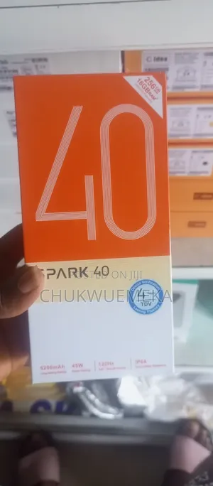 New Tecno Spark 40 256 GB