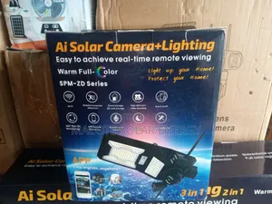 Ai 2 in 1 Solar Street Light With Solar Camera