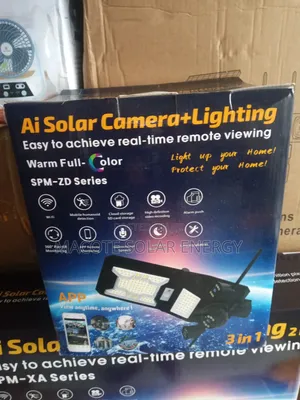 Ai 2 in 1 Solar Street Light With Solar Camera