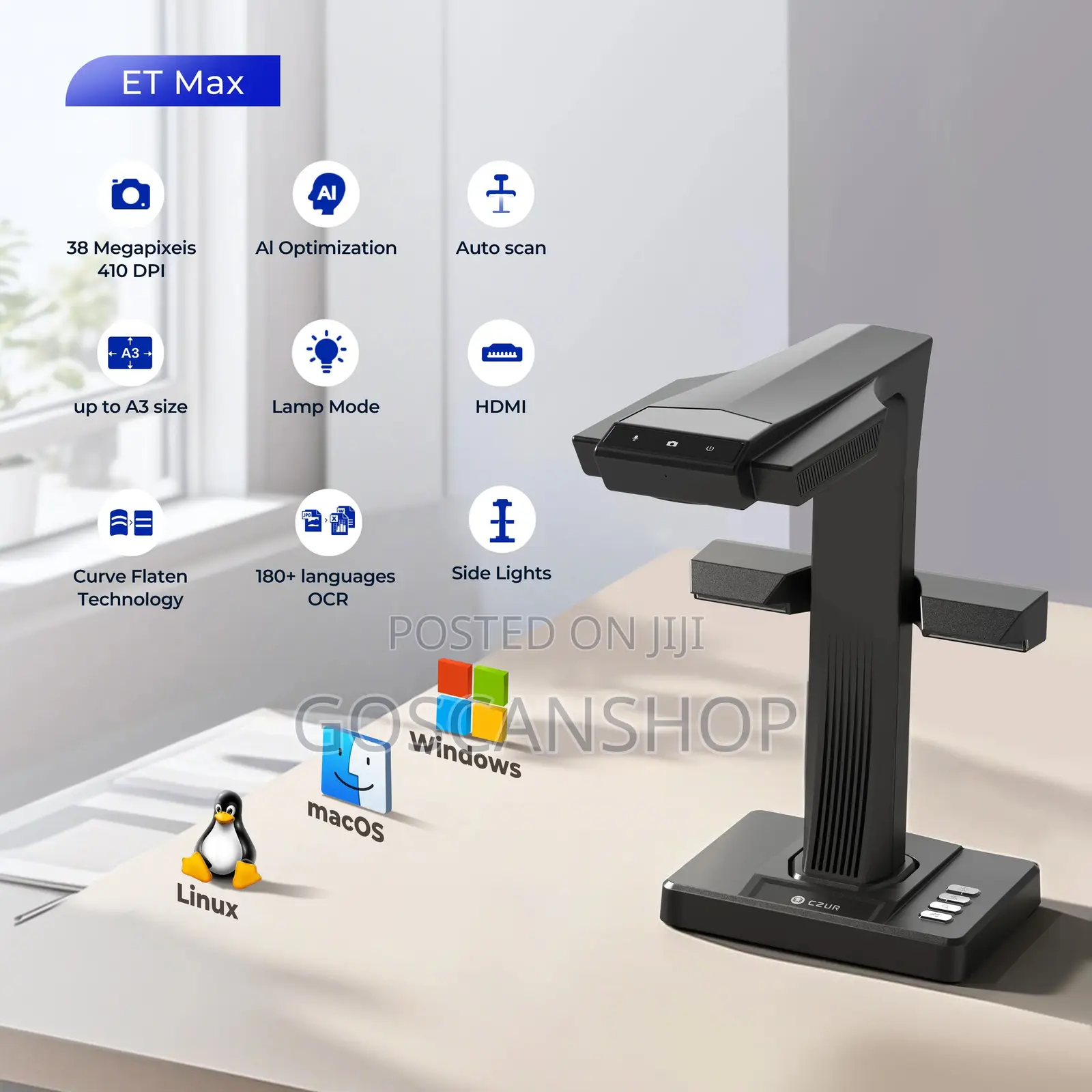 CZUR ET Pro Book Scanner