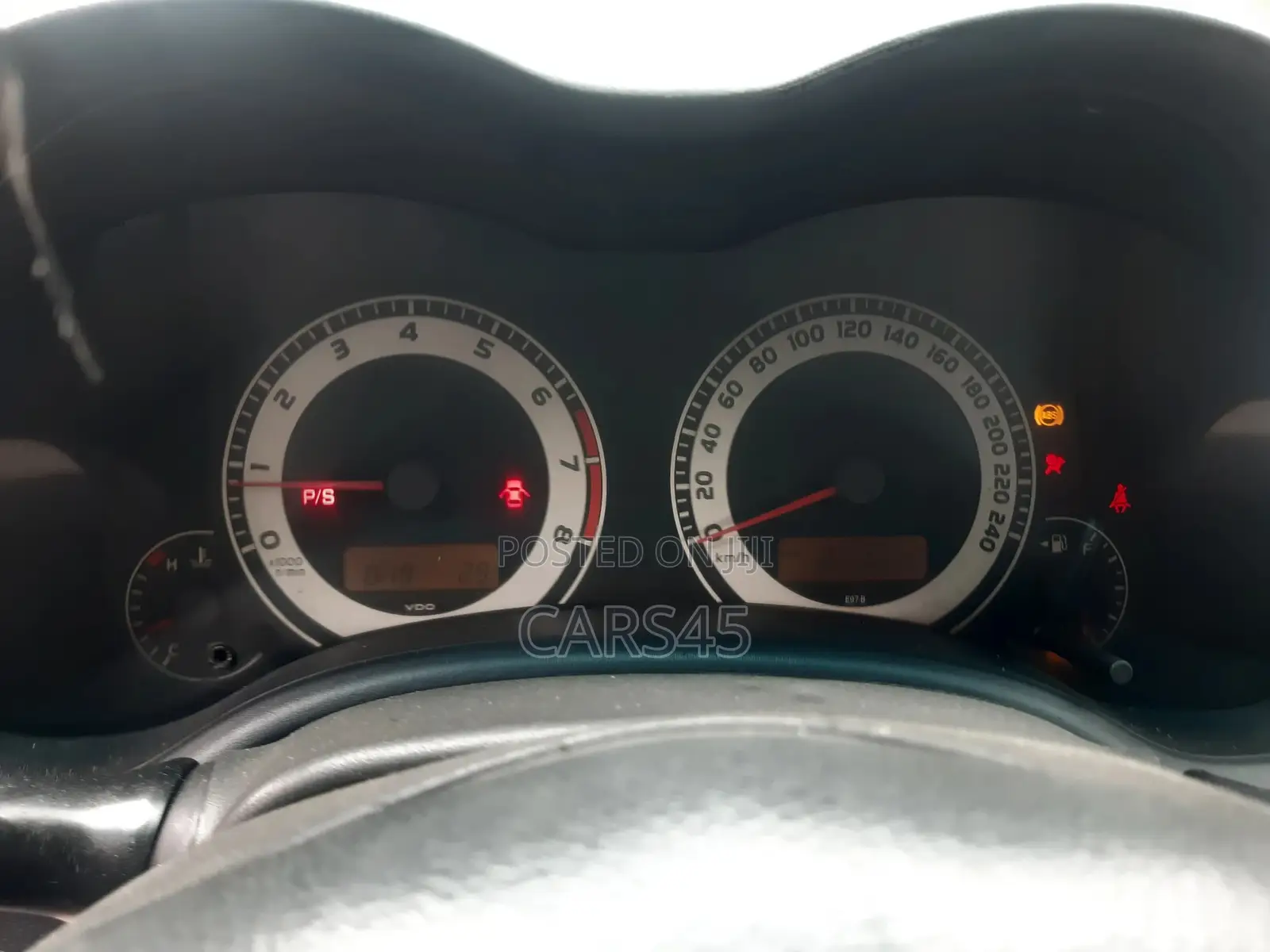 Toyota Corolla 2008 Gray