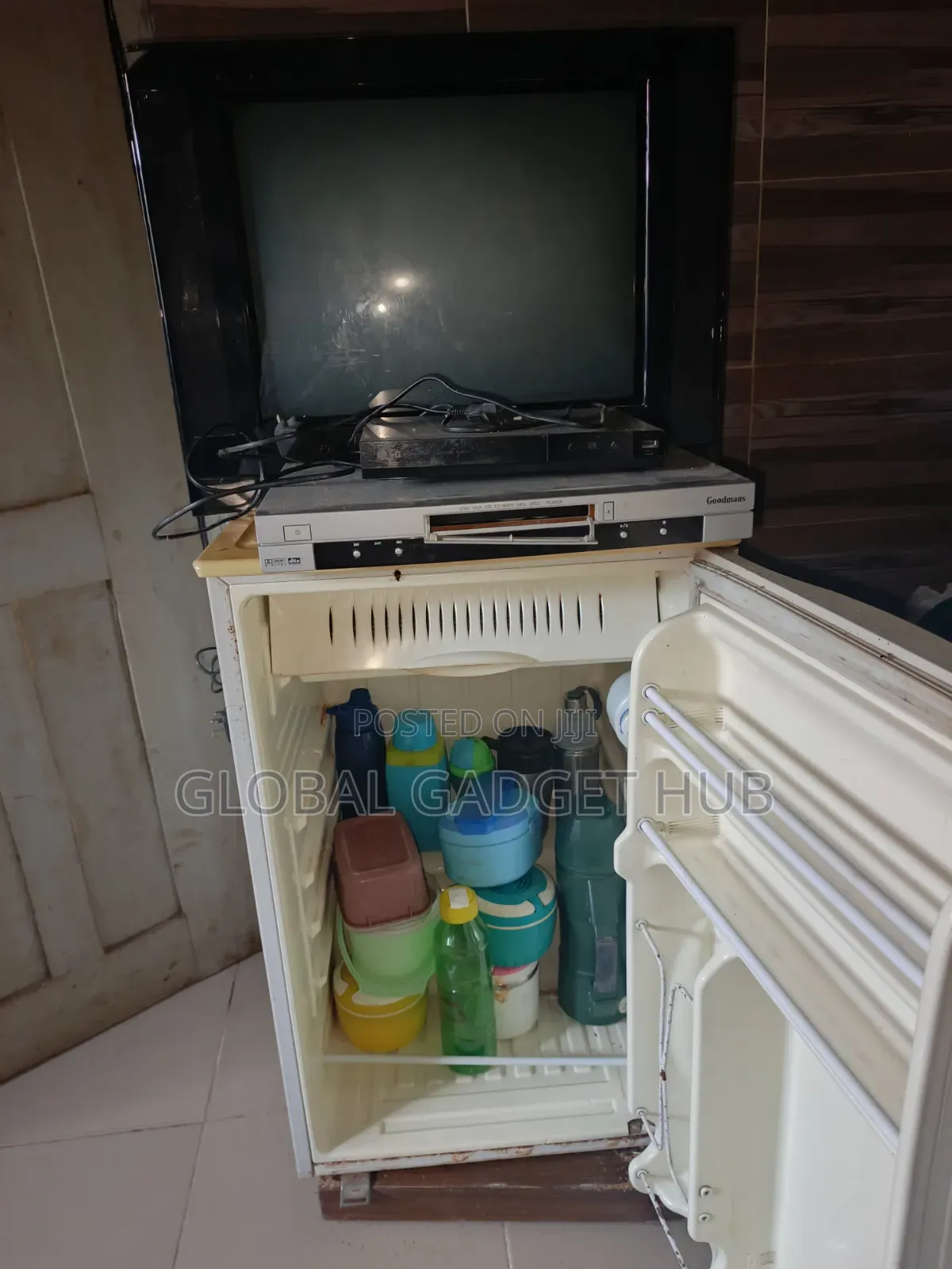 Fridge, Television, Microwave,dvds