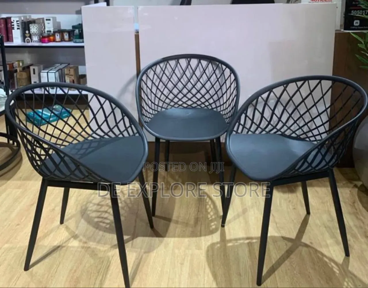 Black Restaurant Chair