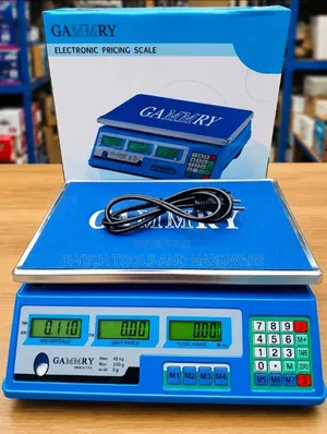Dual-Sided LCD Display, Stainless Steel Weighing Platform