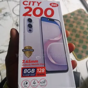 Itel City 200 128 GB Black