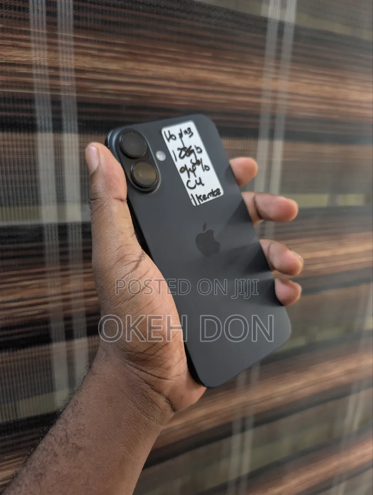Apple iPhone 16 Plus 128 GB Black