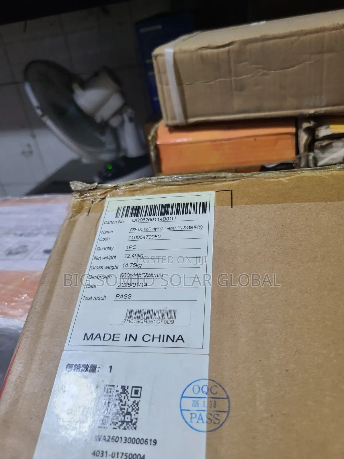 6kva/48v Itel Hybrid Inverter