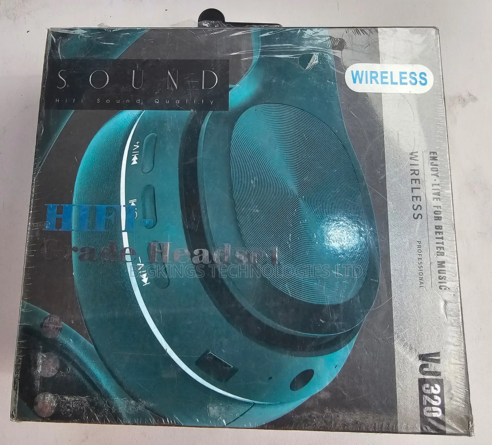 VJ320 Wireless Over-Ear Bluetooth Stereo Headset