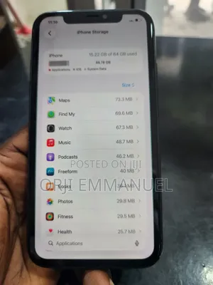 Apple iPhone 11 64 GB Black