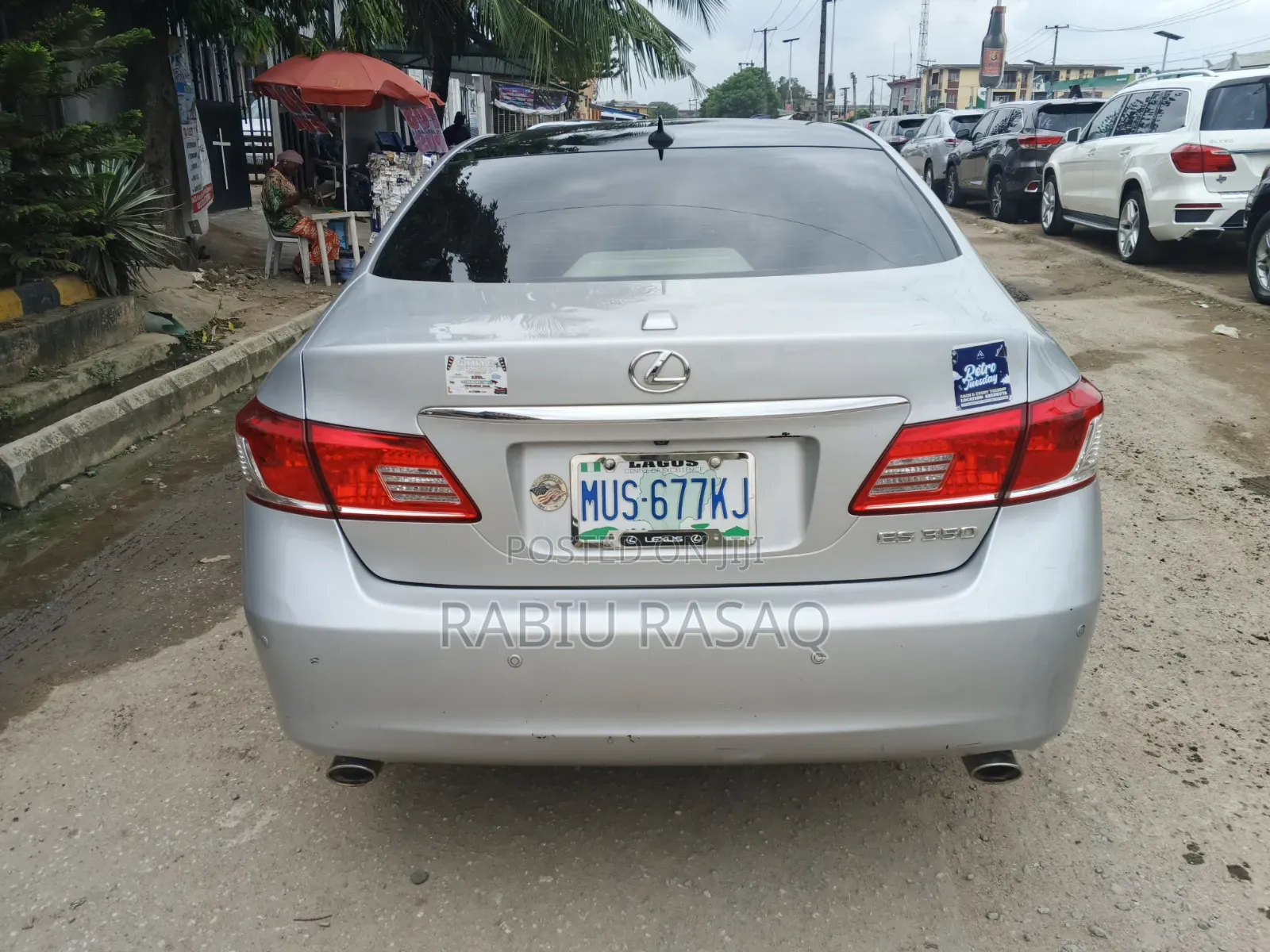 Lexus ES 2012 Silver