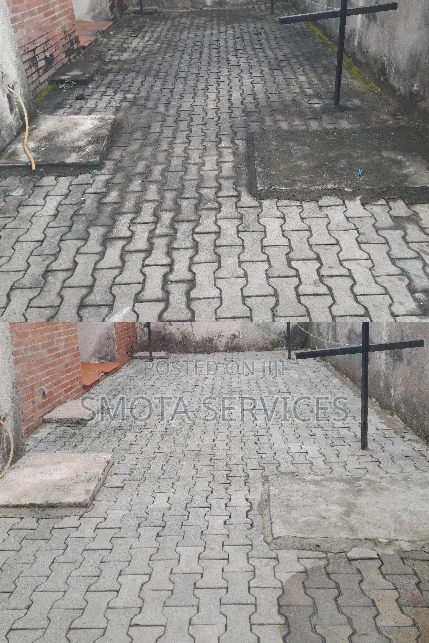 Interlocking/ Concrete Floor Washing
