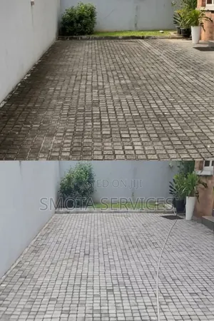 Interlocking/ Concrete Floor Washing