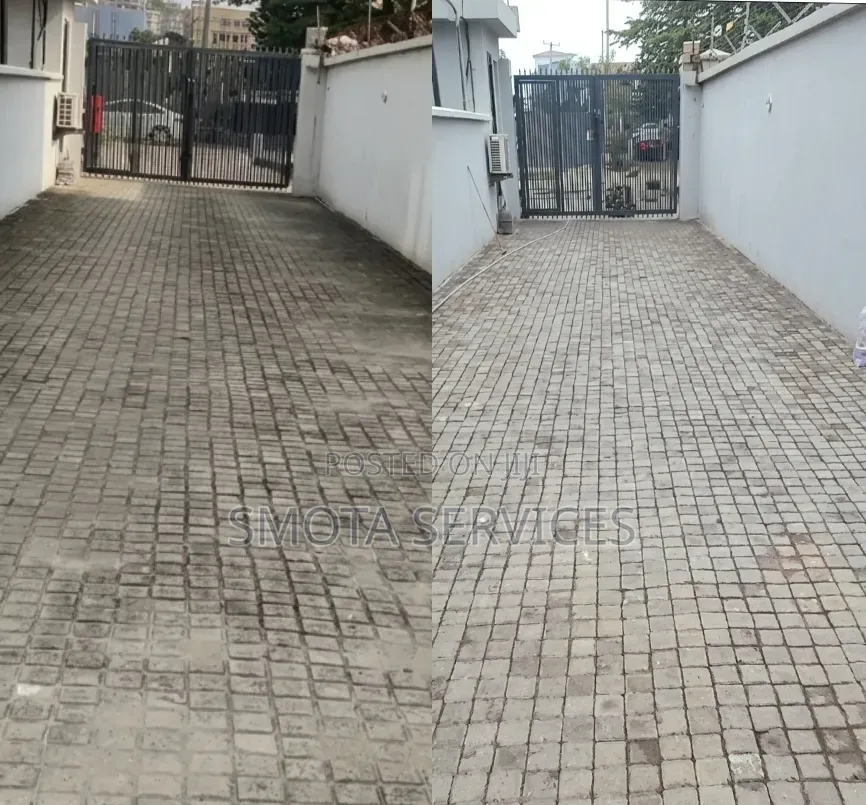 Interlocking/ Concrete Floor Washing