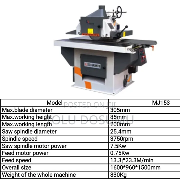 Automatic Rip Saw for Wood