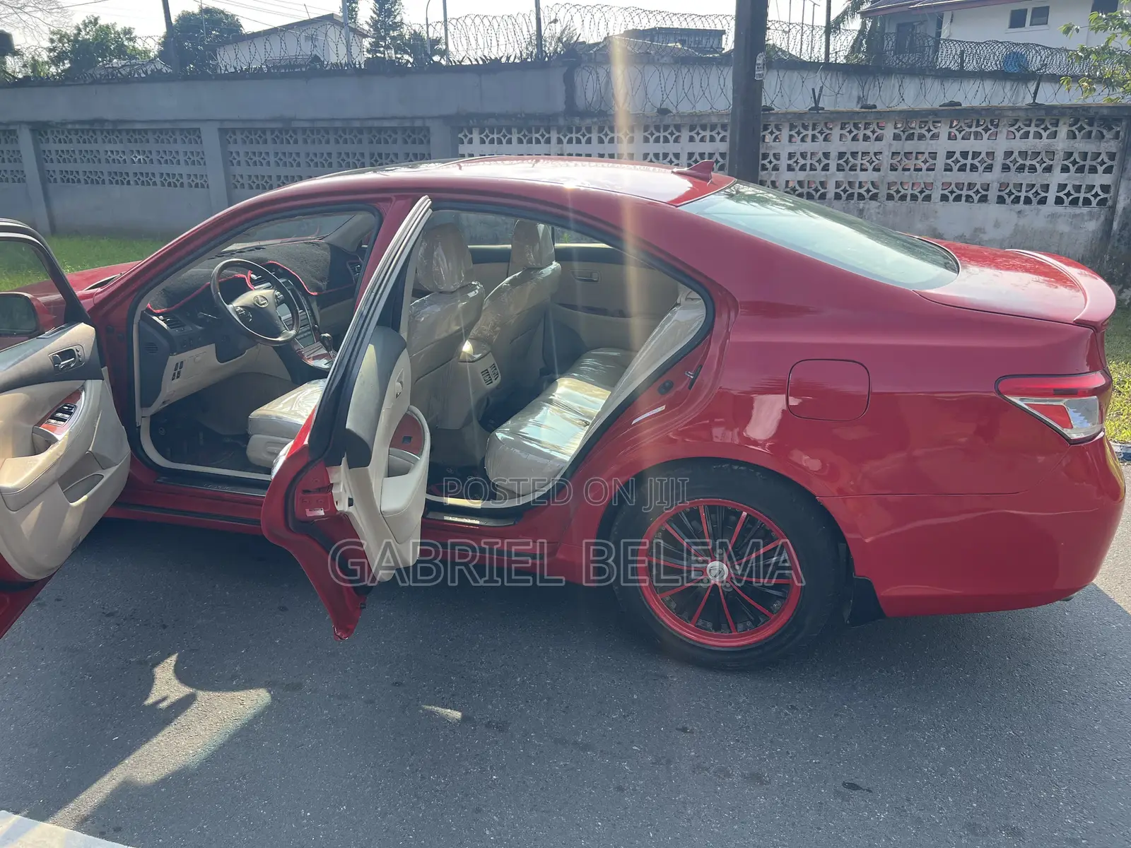 Lexus ES 350 2012 Red