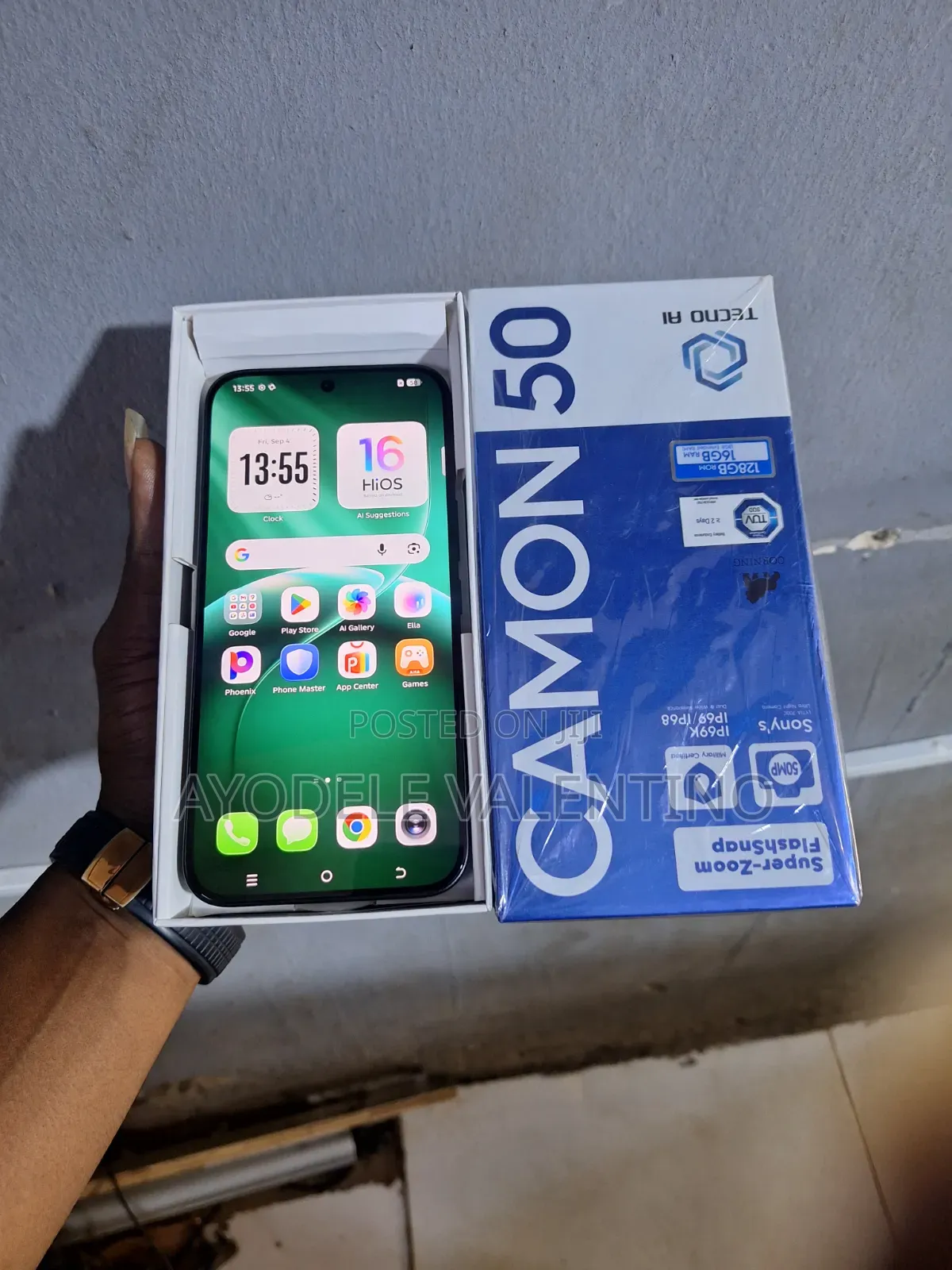 Tecno Camon 50 256 GB Green
