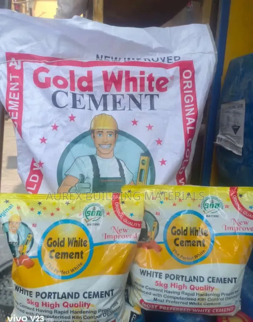 Gold White Cement – 25kg |