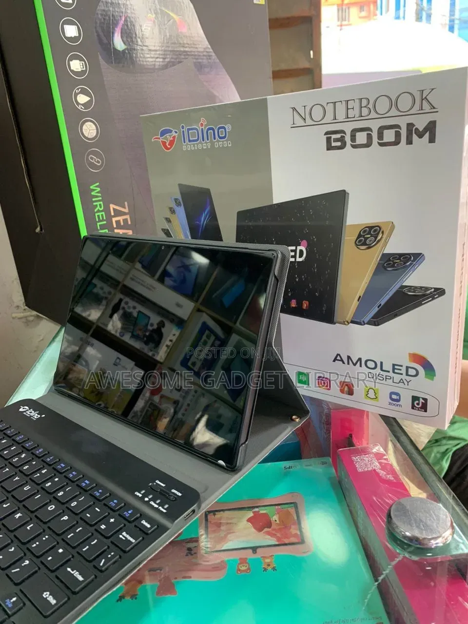 New Idino Notebook Boom 512 GB Black