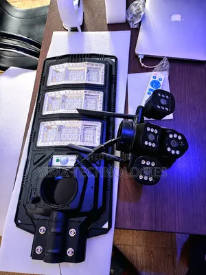2-In1 Solar Light and Three Len Solar CCTV Camera