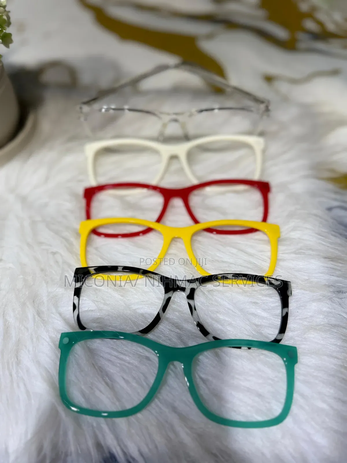 Multi Coloured Frame Eyeglasses