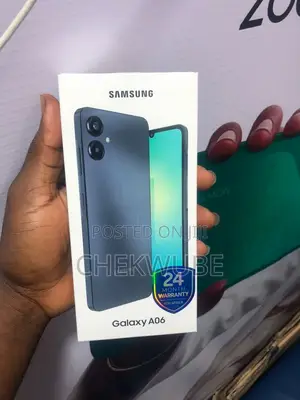 New Samsung Galaxy A06 64 GB Black