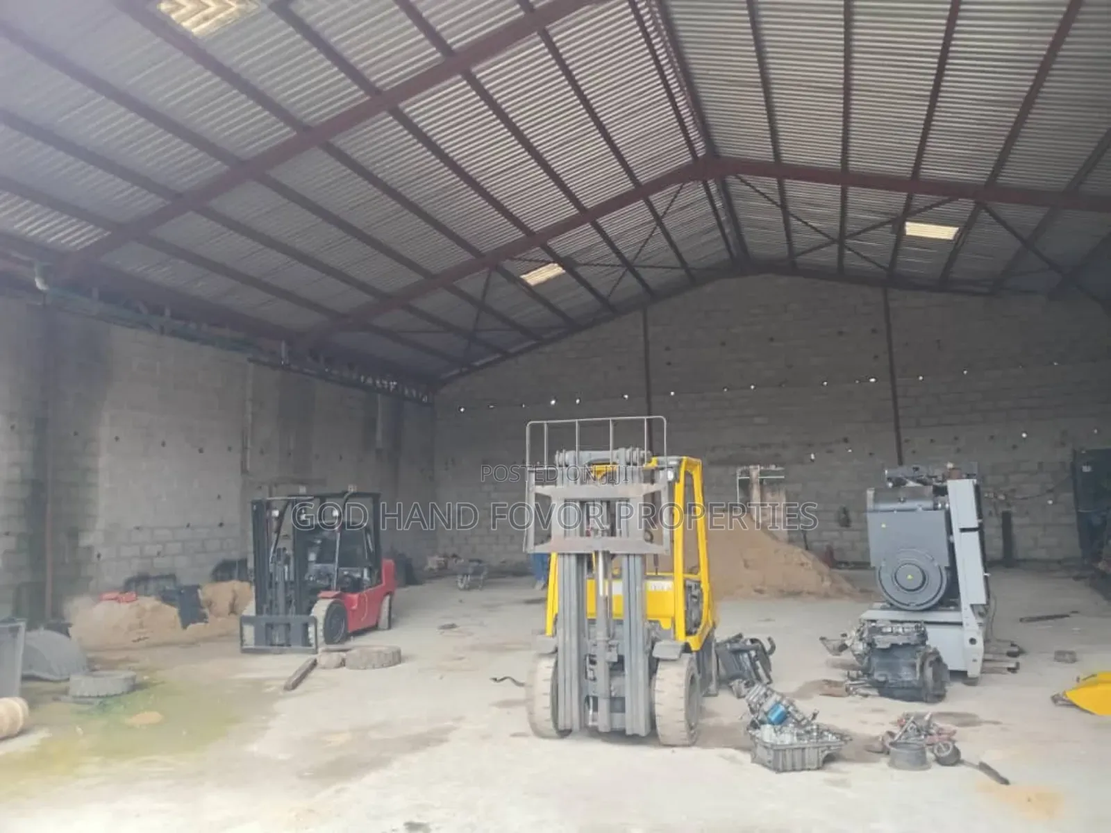 Three Bare Warehouse