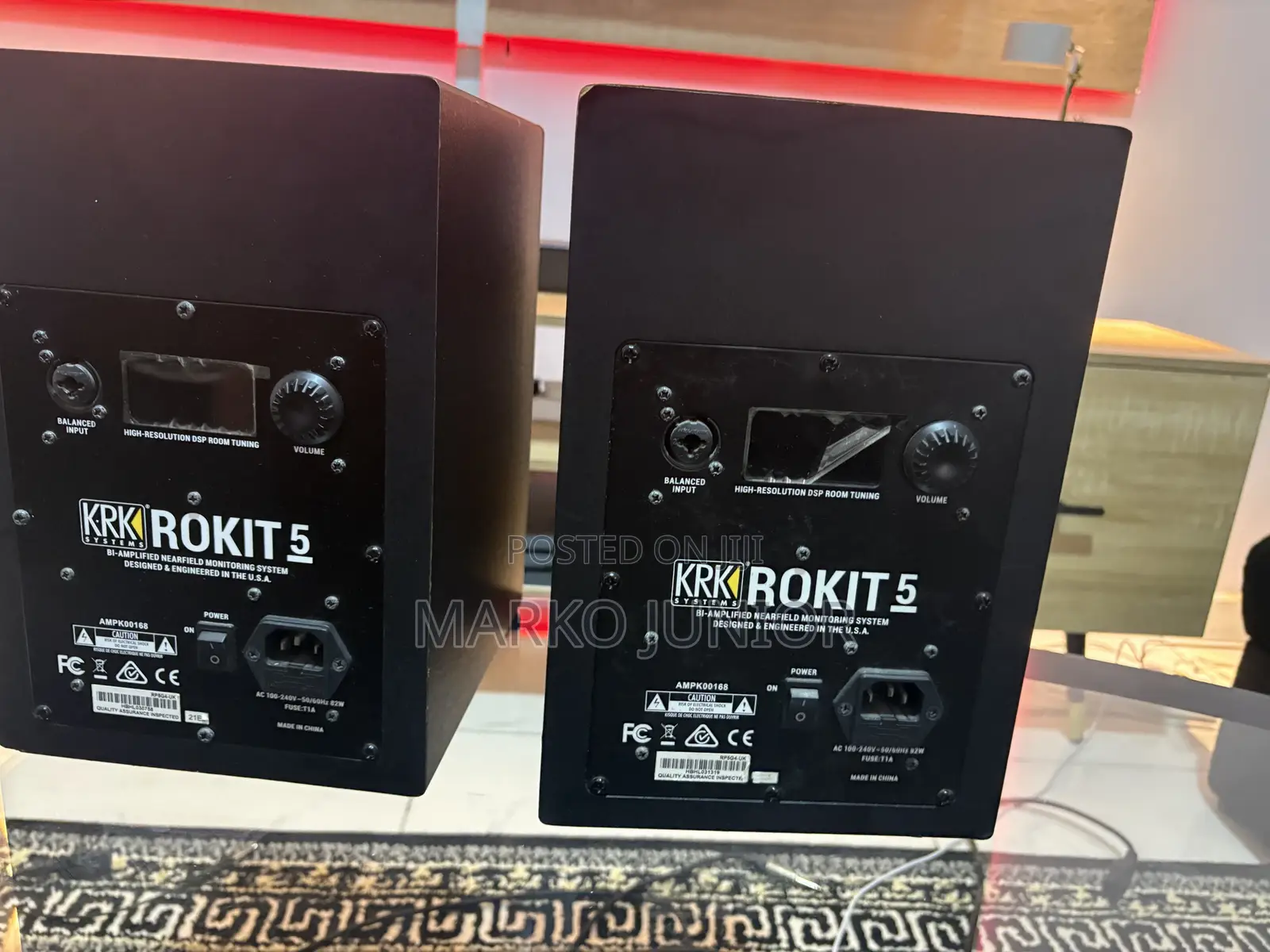 KRK Rokit 5 Generation 4 (G4) Active Studio Monitors