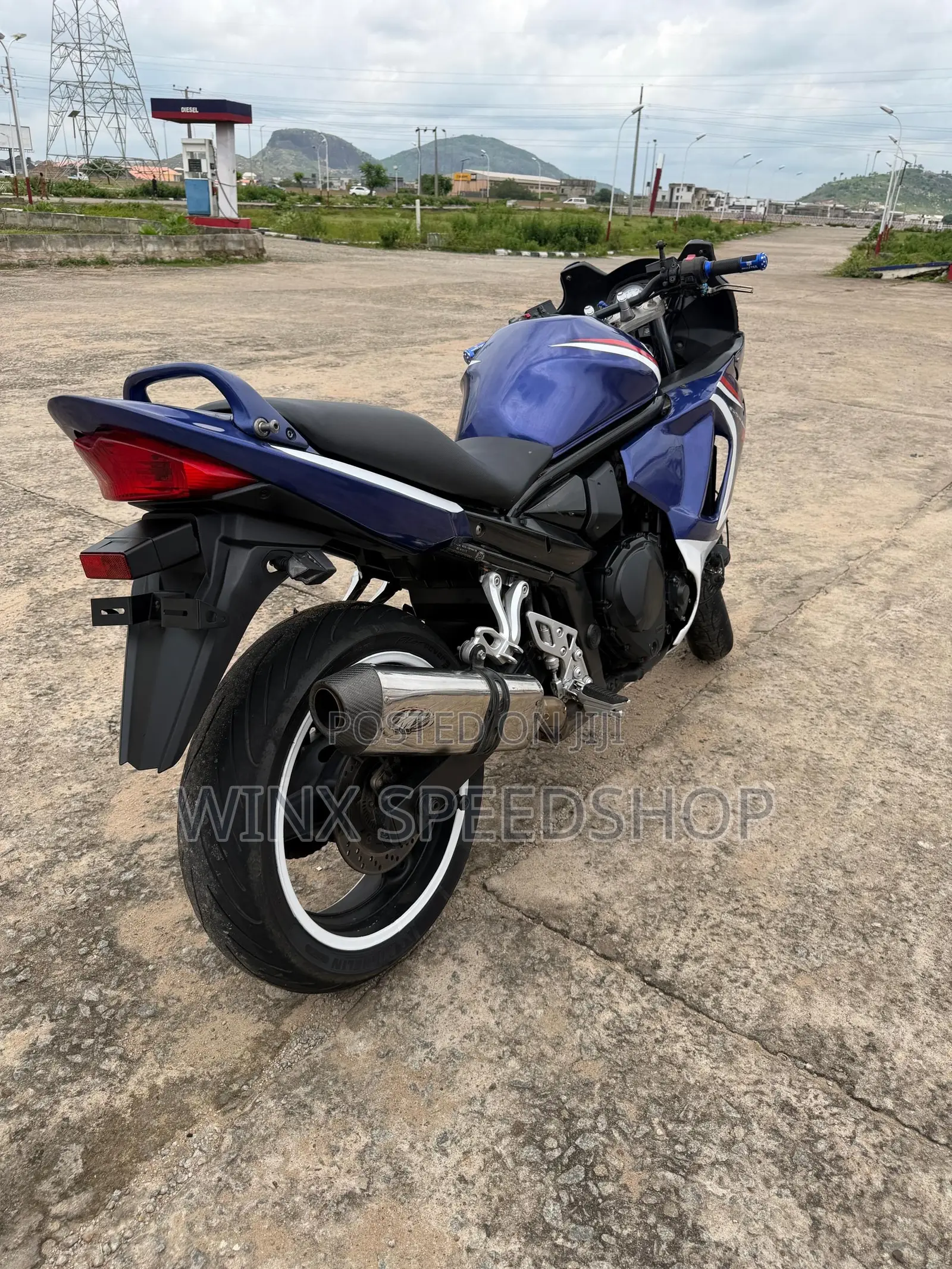 Suzuki GSX-F 2015 Blue