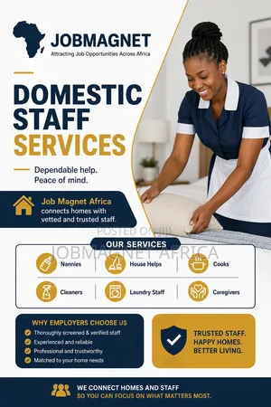 Domestic Staff Recruitment Services/ Lagos
