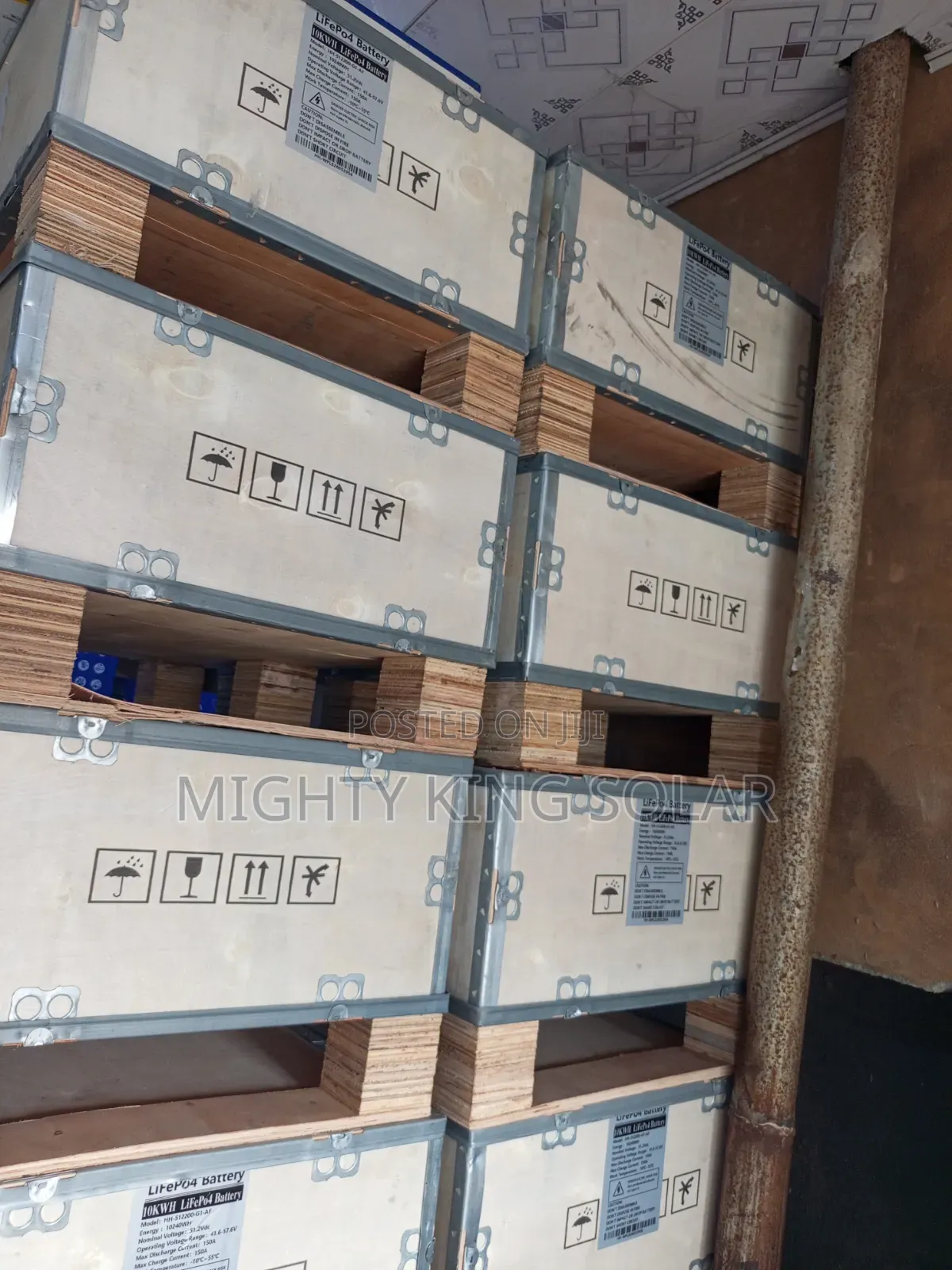 10kwh HAMTEM Lithium Iron Battery 48v