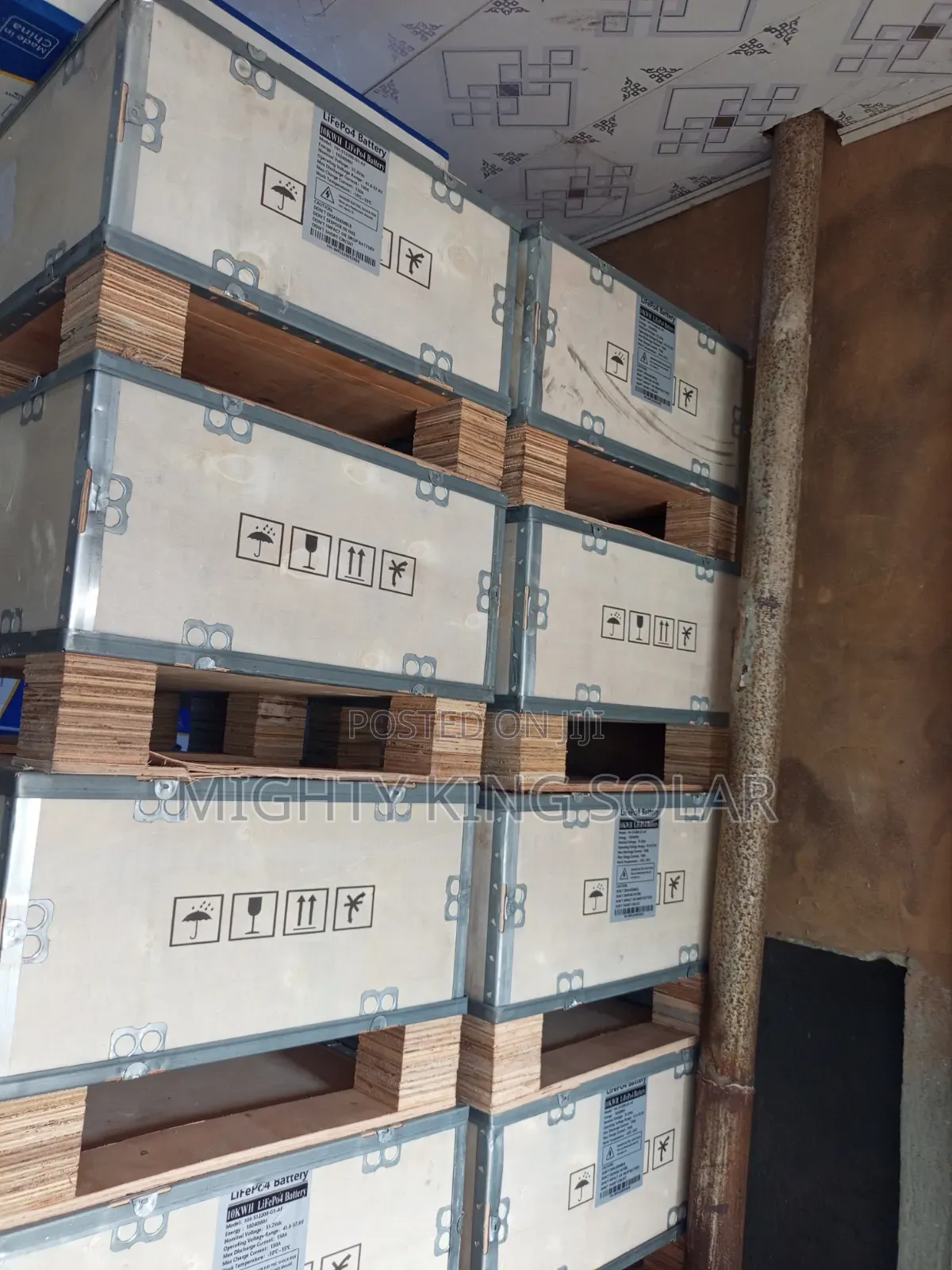10kwh HAMTEM Lithium Iron Battery 48v