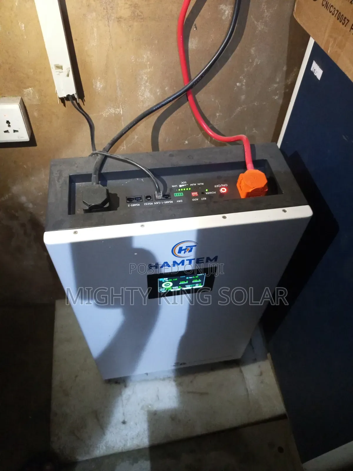 10kwh HAMTEM Lithium Iron Battery 48v