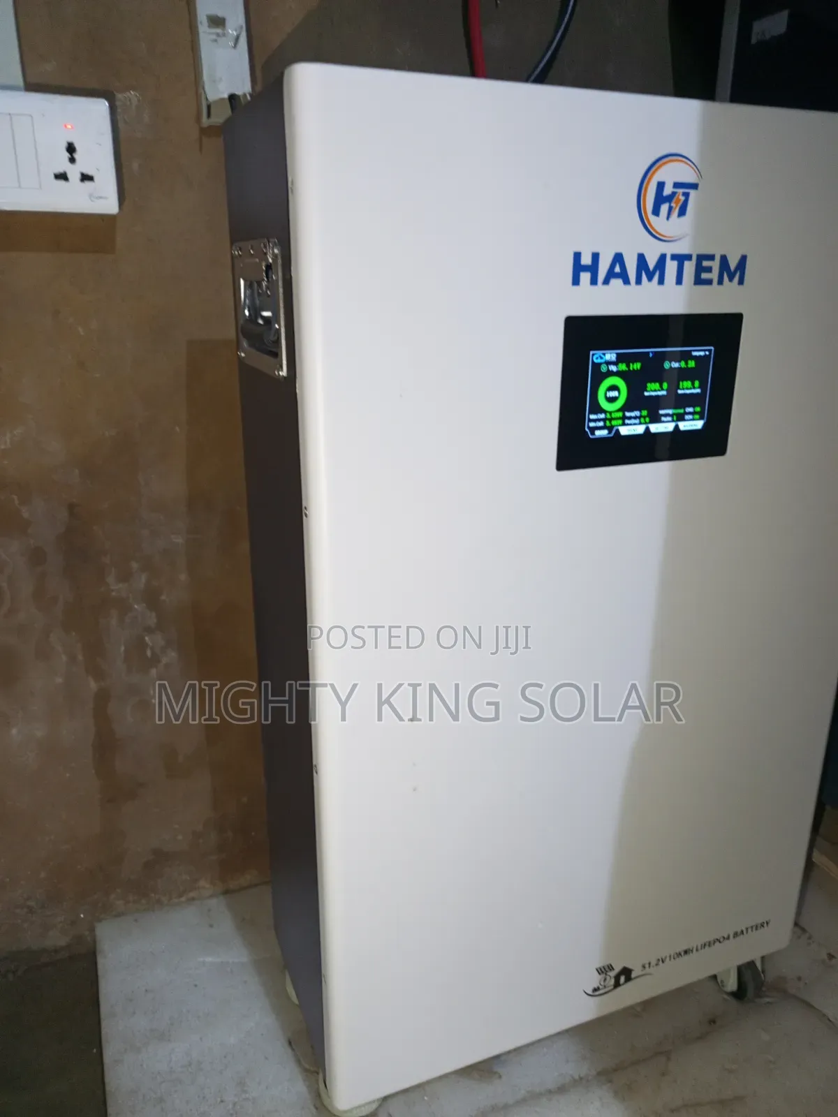 10kwh HAMTEM Lithium Iron Battery 48v