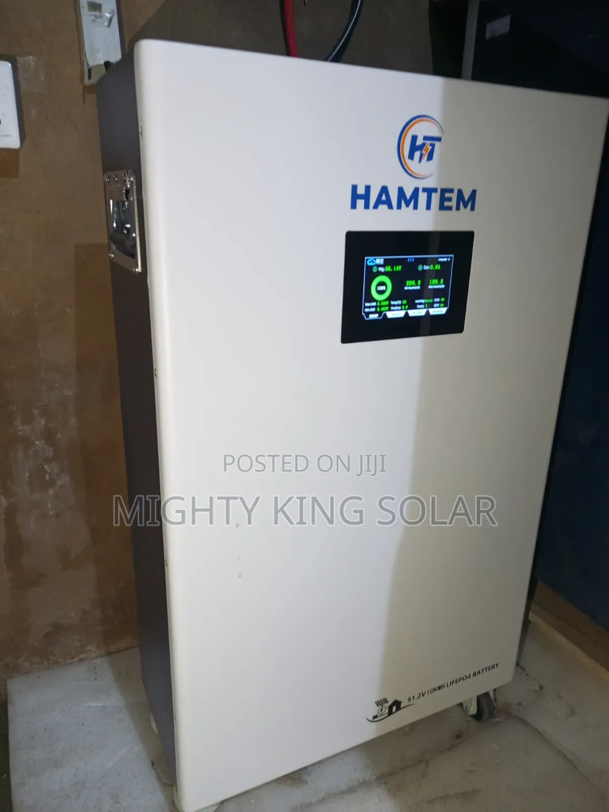 10kwh HAMTEM Lithium Iron Battery 48v