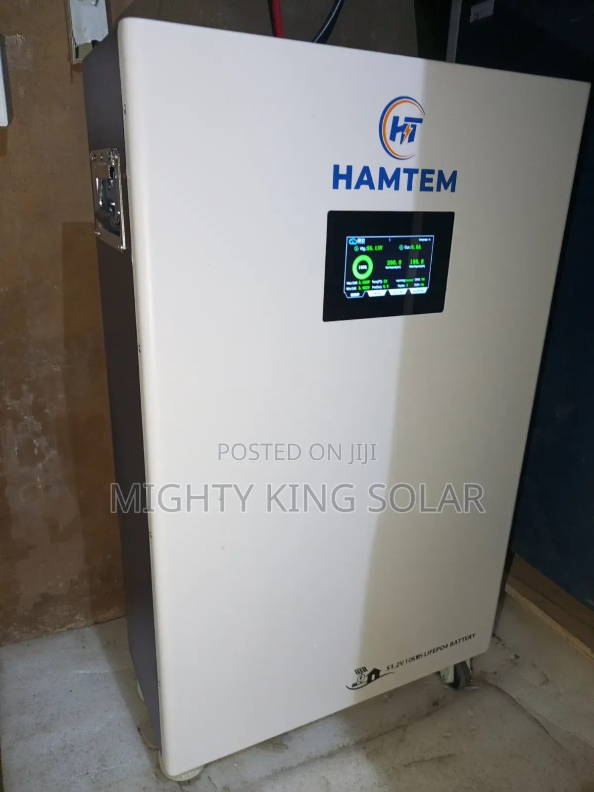 10kwh HAMTEM Lithium Iron Battery 48v