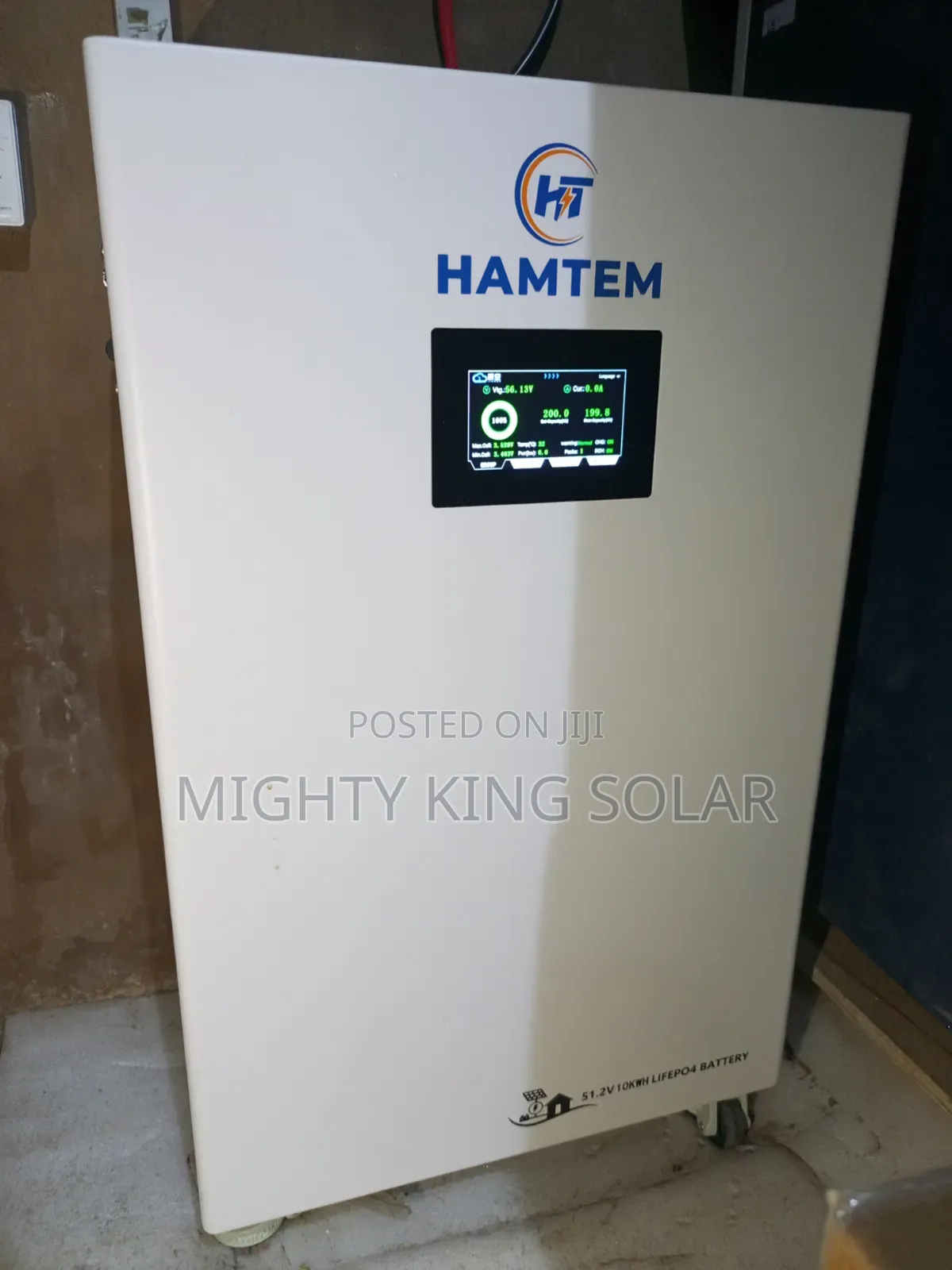 10kwh HAMTEM Lithium Iron Battery 48v