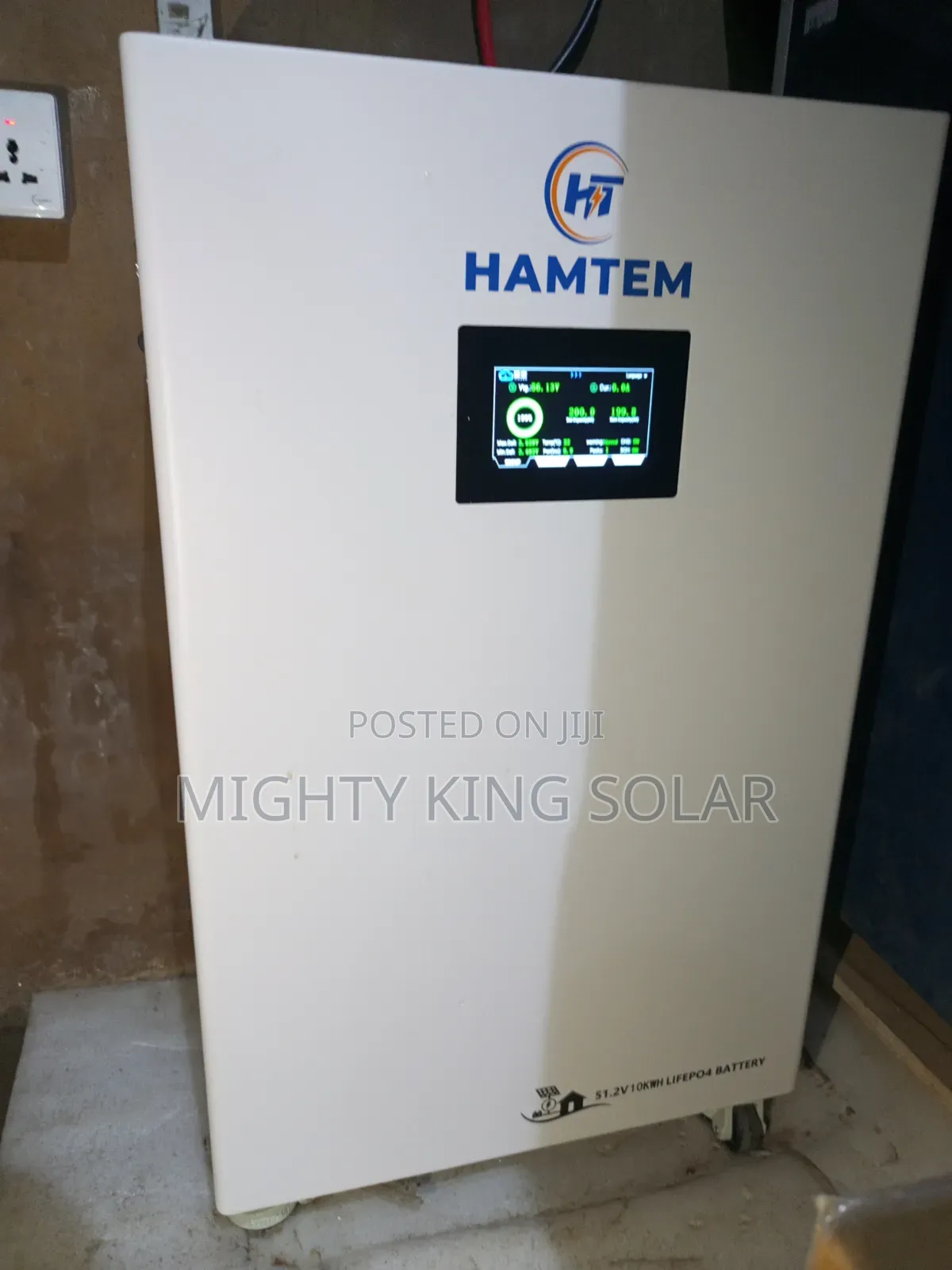 10kwh HAMTEM Lithium Iron Battery 48v