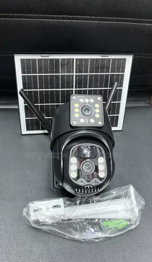 Ture-Glor View Ultra HD Dual Lens Solar PTZ Camera (Model ES16, 6MP