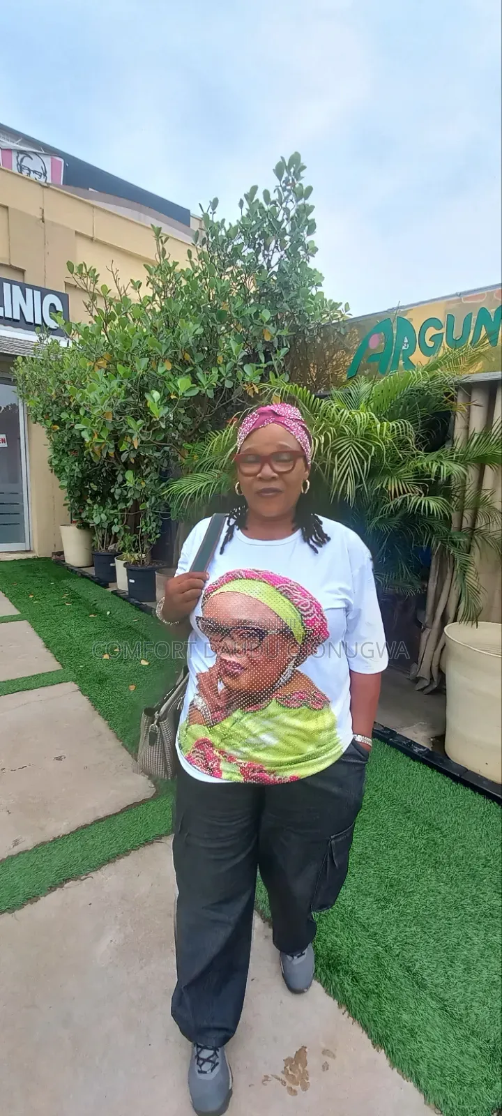Customised Rhinestone Tshirt