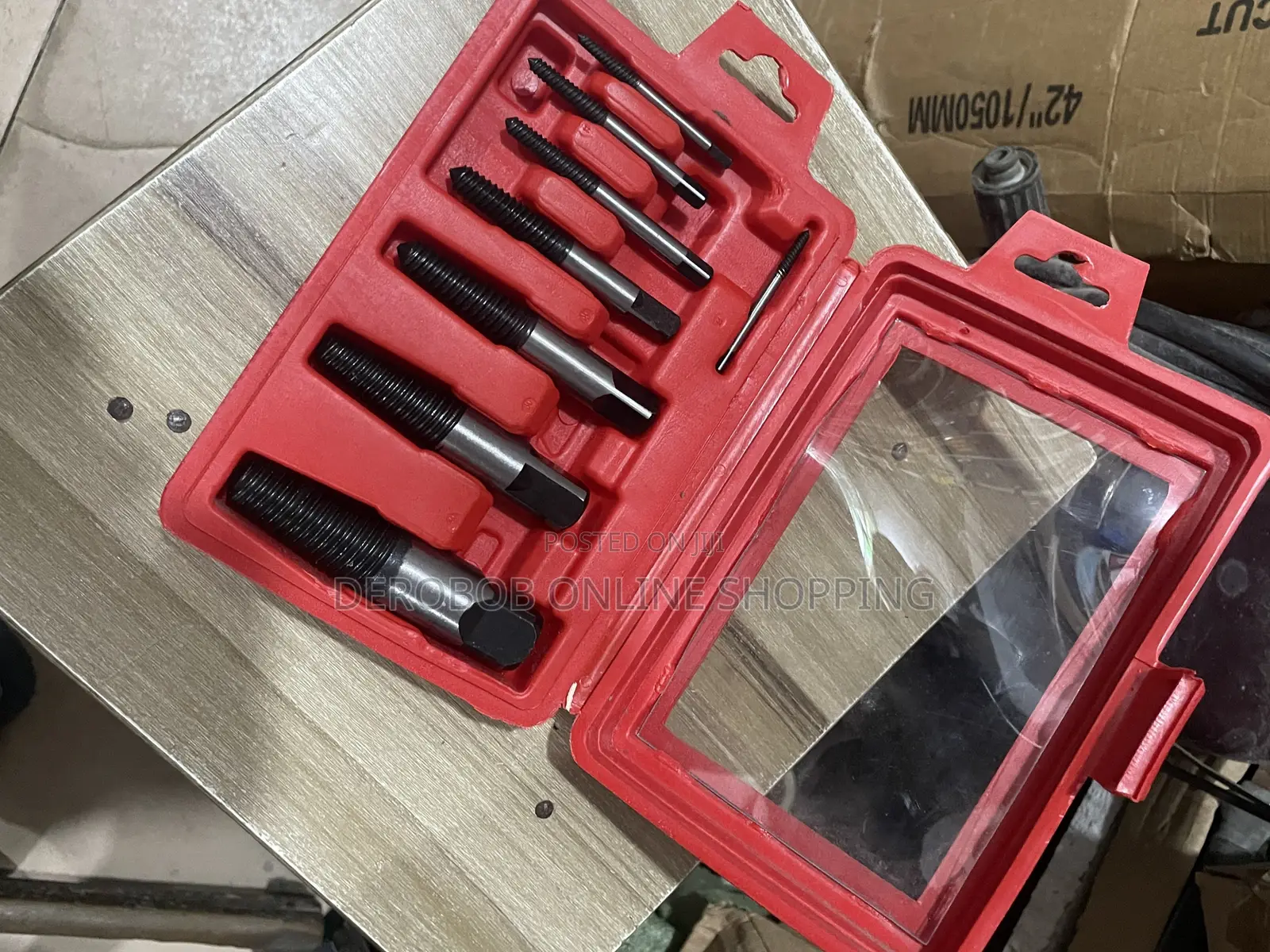 8-Piece Screw Extractor Set