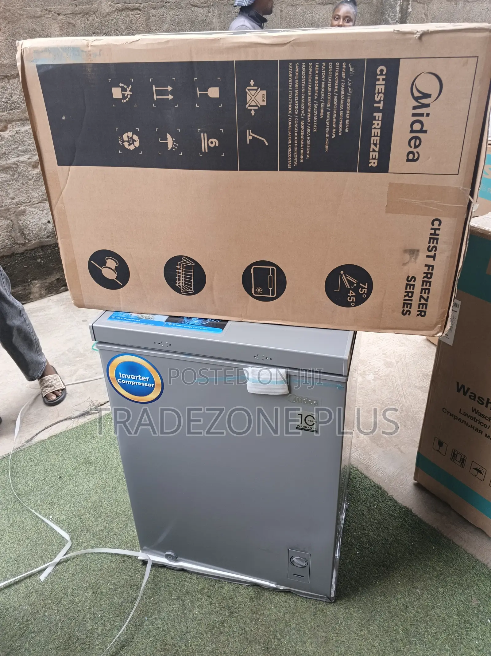 Midea 142L Chest Freezer With D+ Cooling