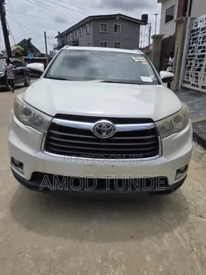 Toyota Highlander Limited Platinum V6 4x2 (3.5L 6cyl 6A) 2016 White