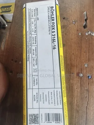 Böhler FOX S 316L Stainless Steel Welding Electrodes 3.25mm