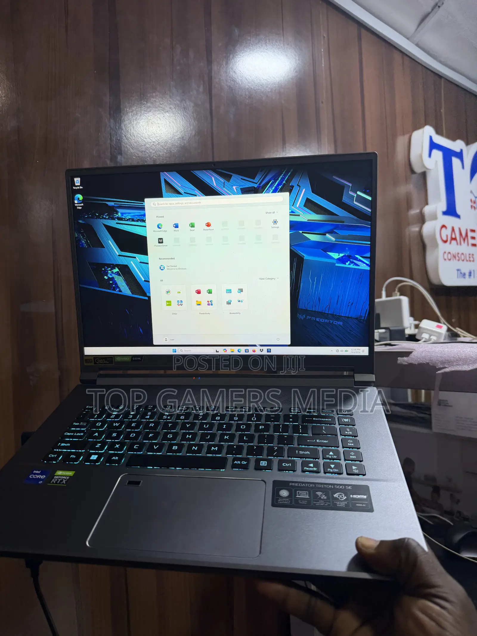 Laptop Acer Predator Triton 500 SE 16GB Intel Core i7 SSD 1T