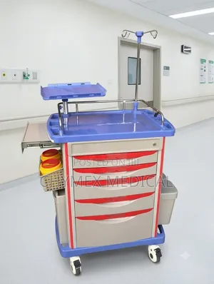 Hospital Crash Cart / Emergency Trolley